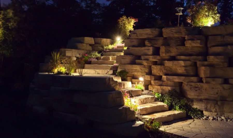 Security Lighting in Highland Park